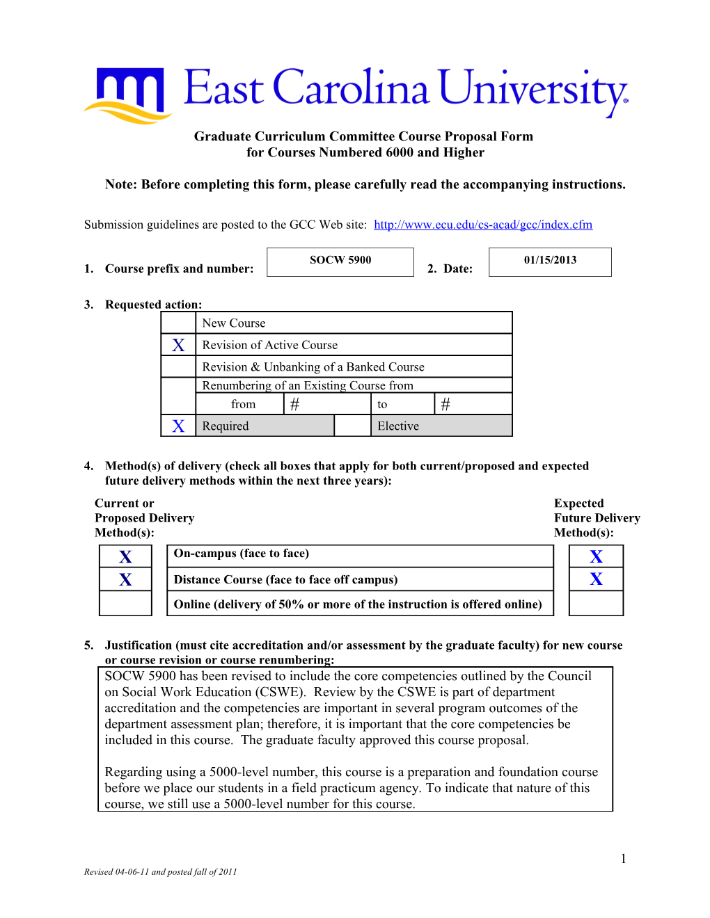 Submission Guidelines Are Posted to the GCC Web Site s4