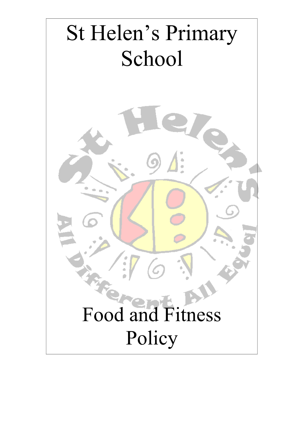 Food and Fitness Policy
