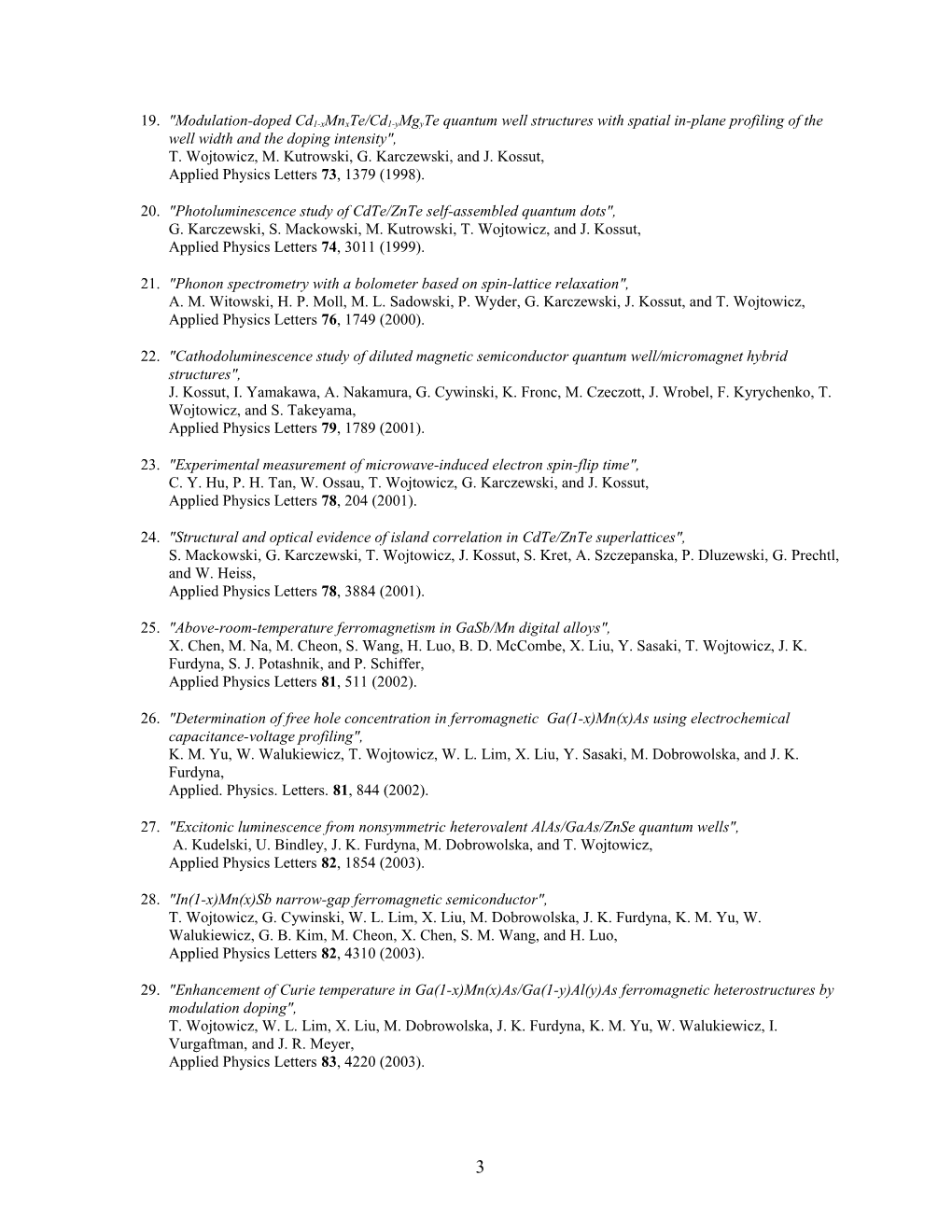 List of Publications s8