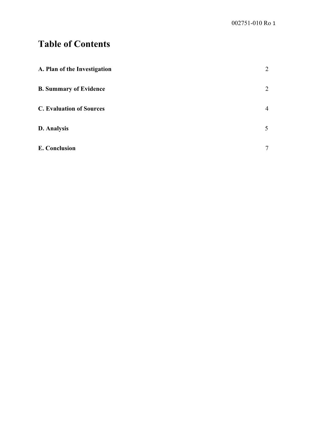 Table of Contents s529
