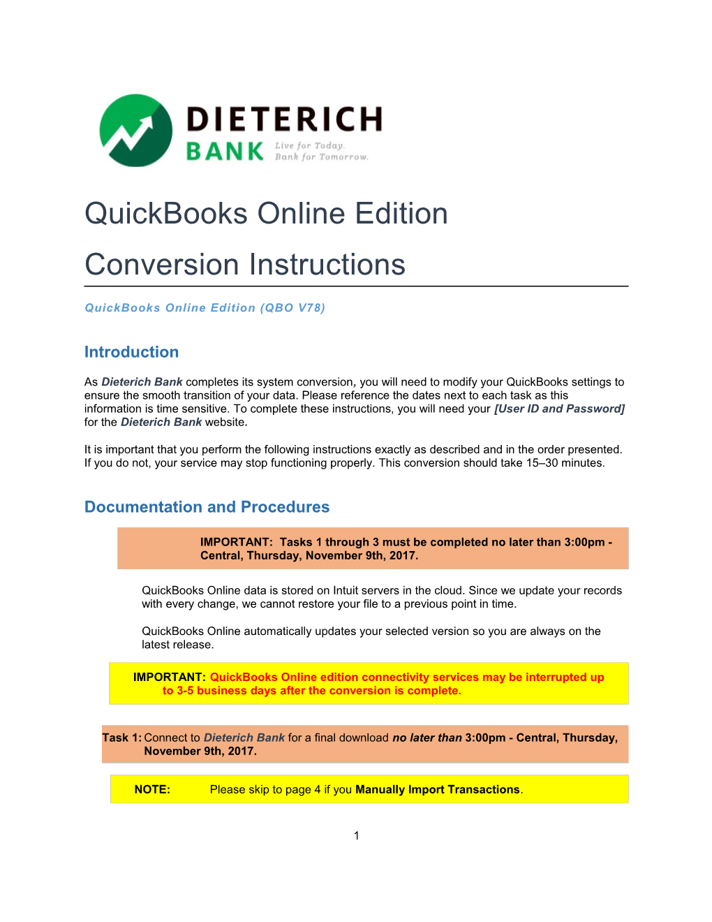 Quickbooks Online Edition s1
