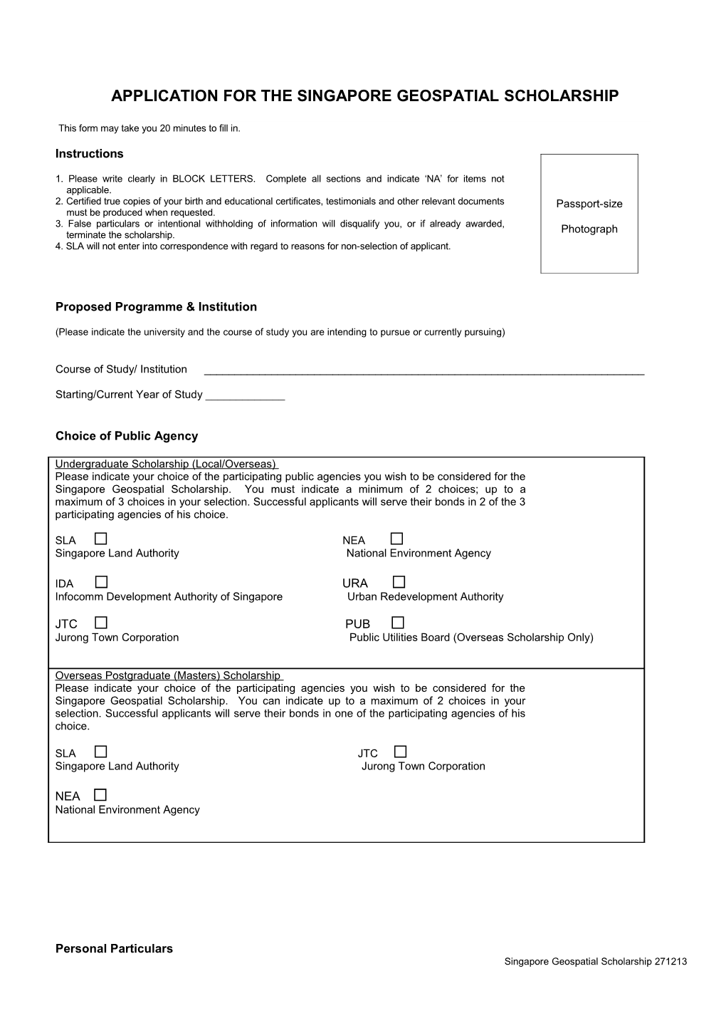 This Form May Take You 20 Minutes to Fill In