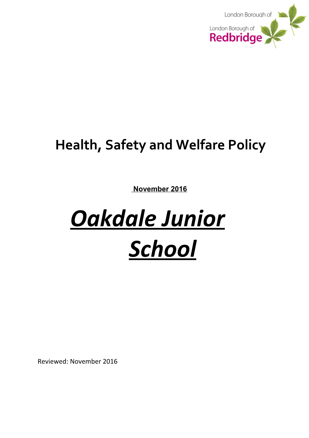 Health and Safety Policy s9