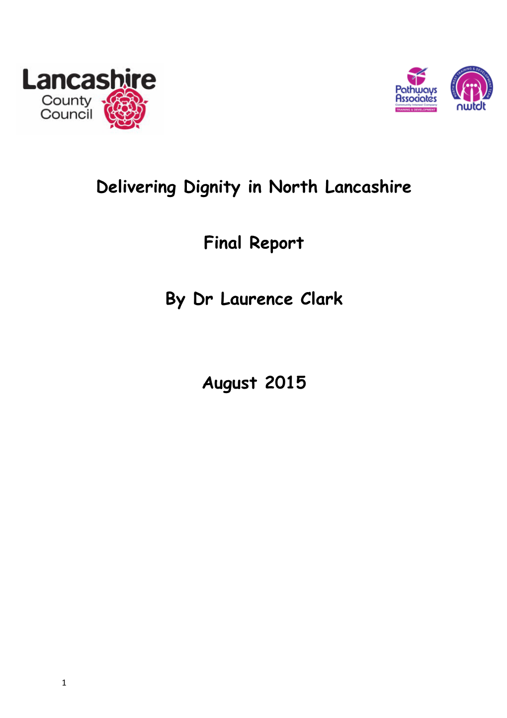 Delivering Dignity in North Lancashire