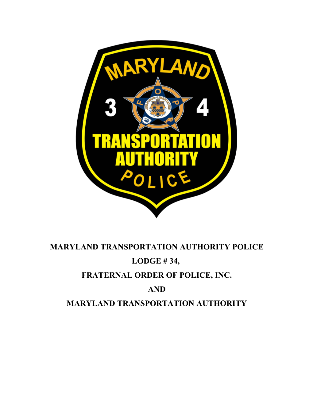 Maryland Transportation Authority Police Lodge # 34