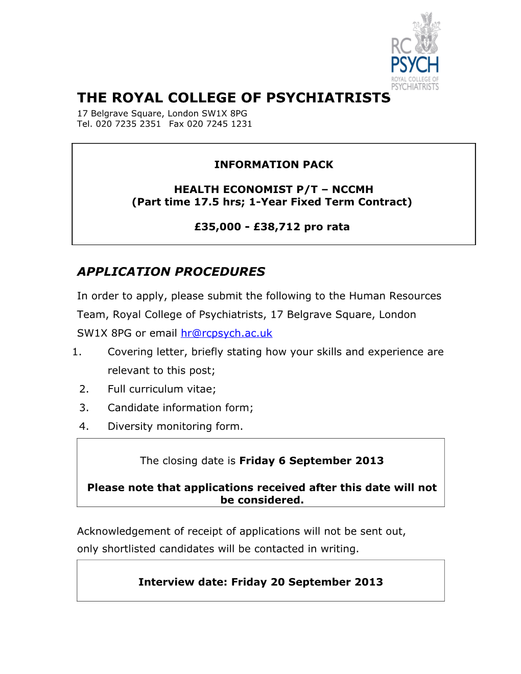 The Royal College of Psychiatrists s2