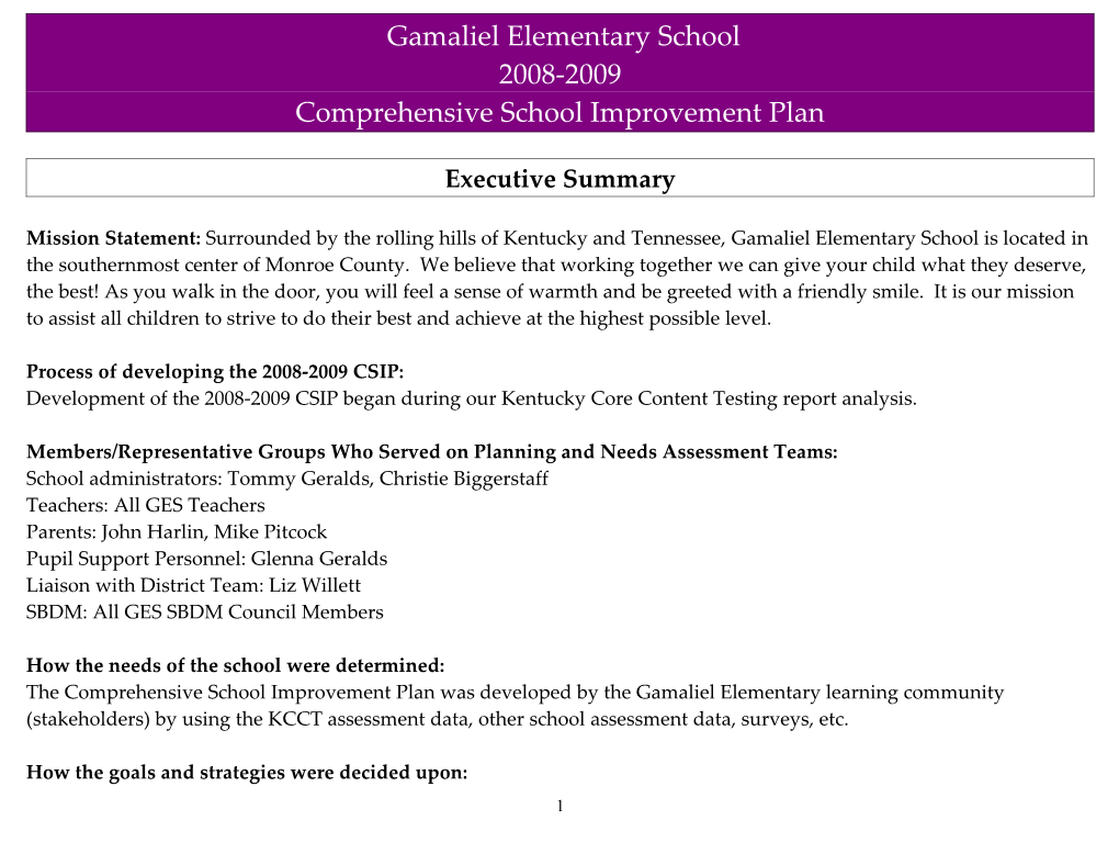 Gamaliel Elementary School