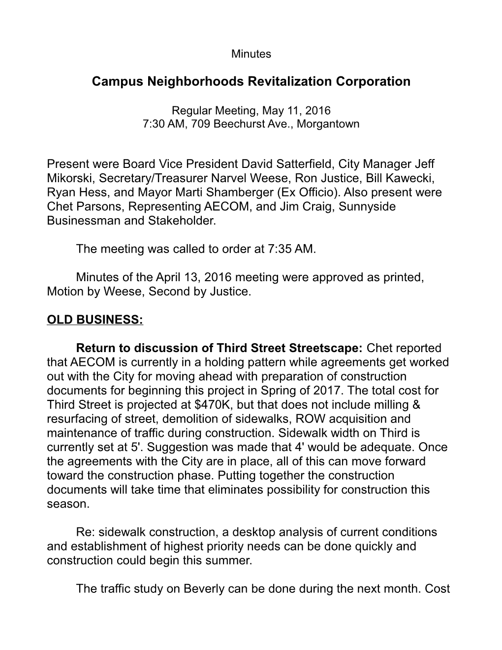 Campus Neighborhoods Revitalization Corporation s2