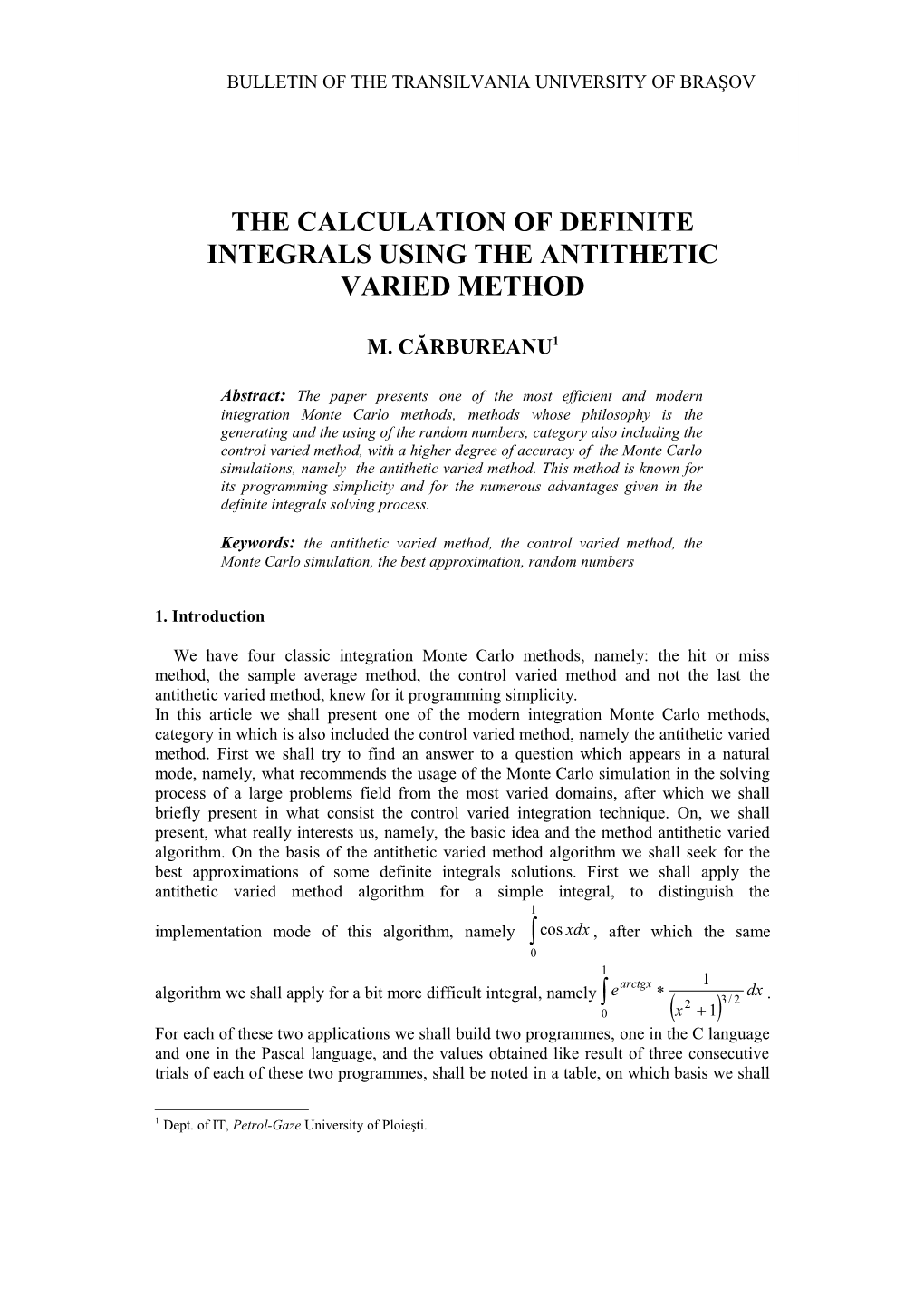 The Fundamental Idea of the Average Probe Method