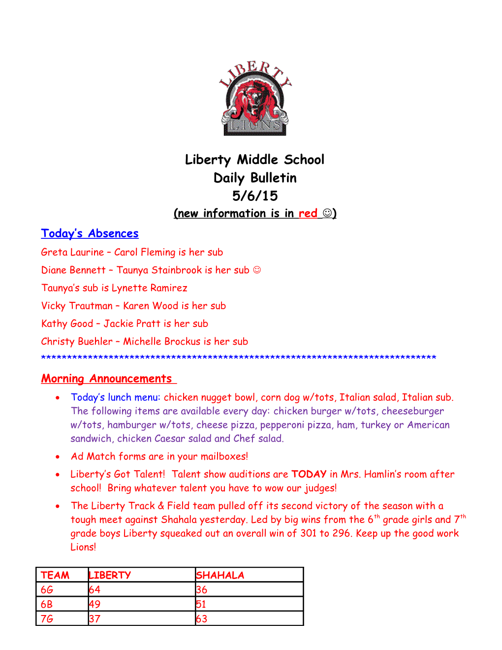 Liberty Middle School s1