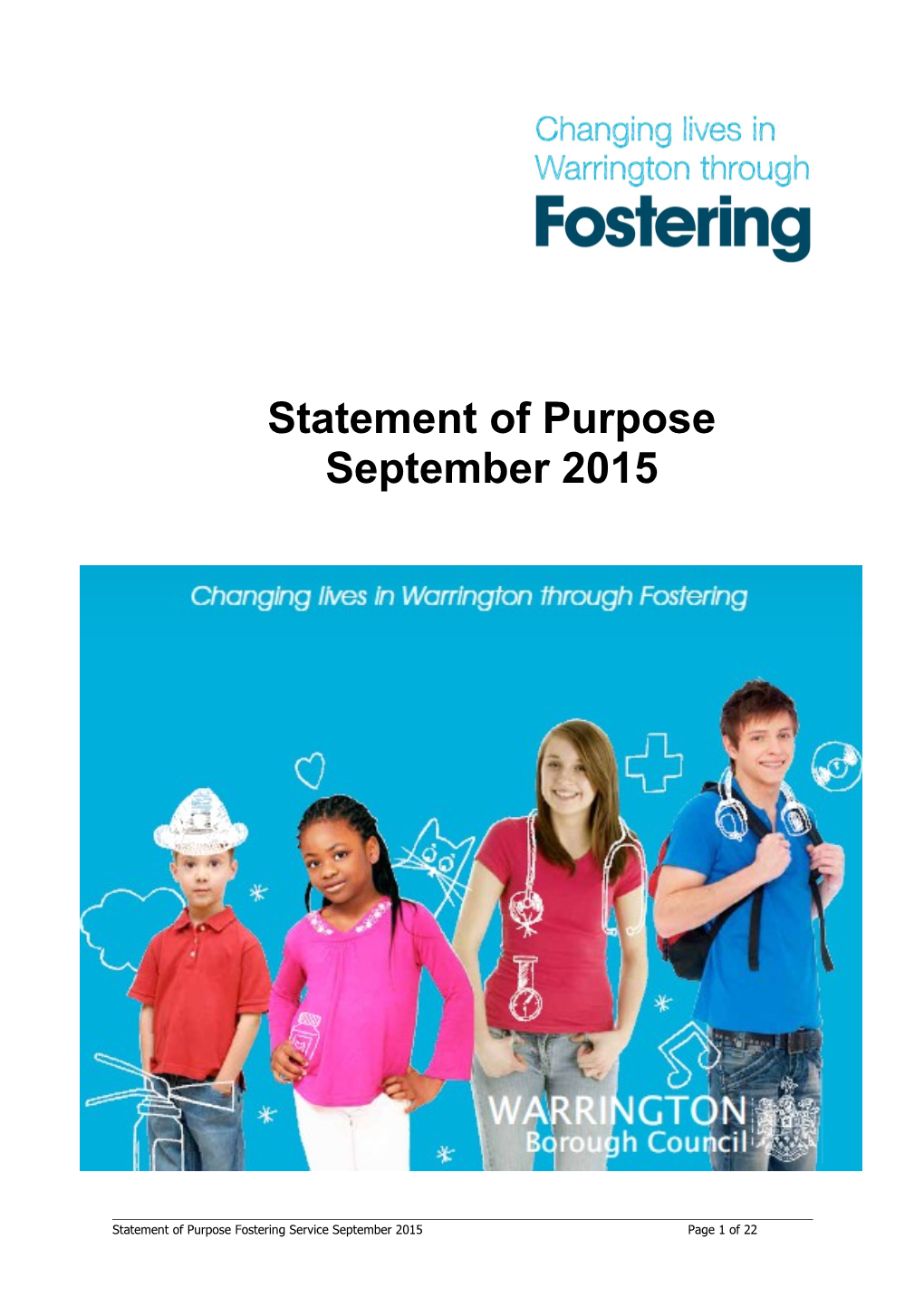 Status and Constitution of the Fostering Service Page 3