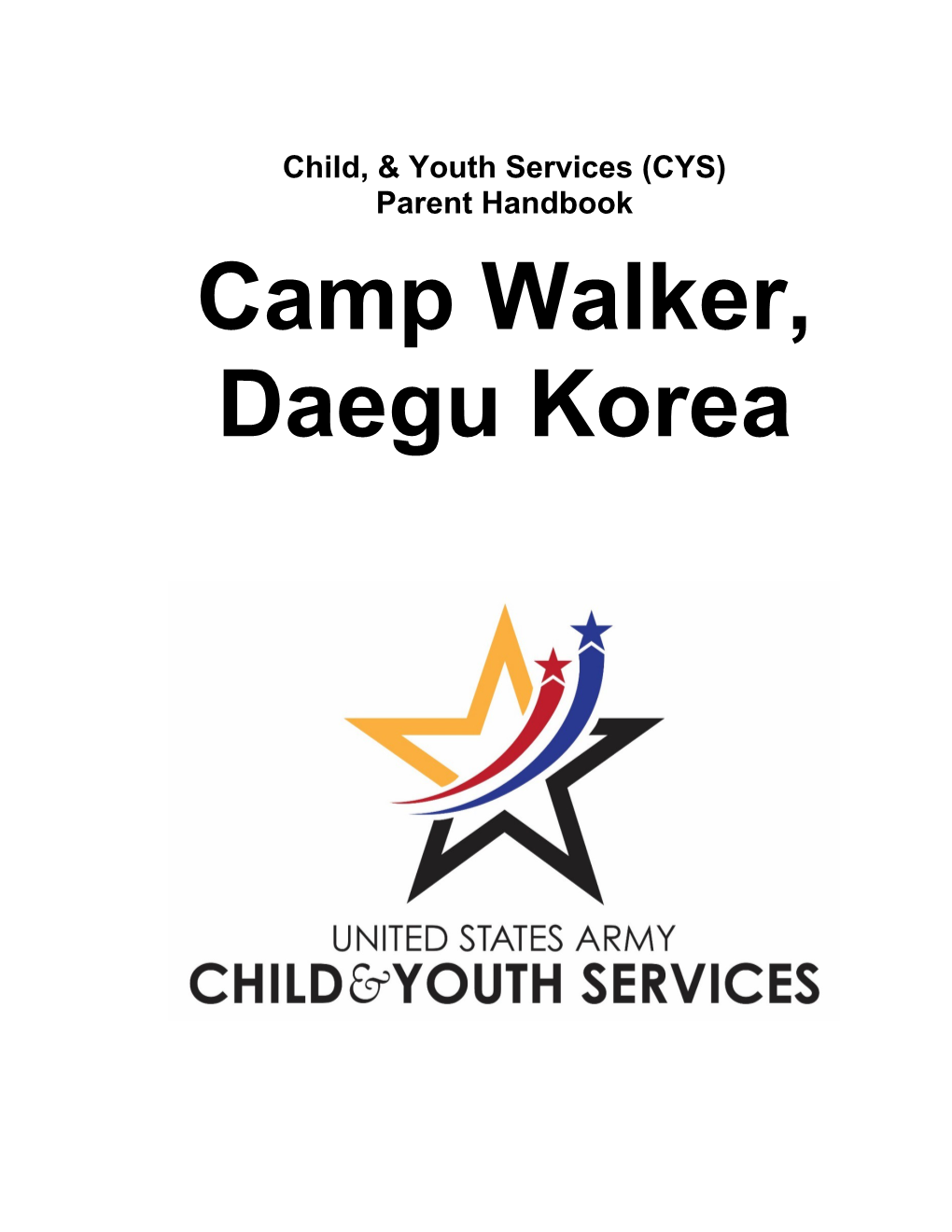 Child and Youth Services (Cys)