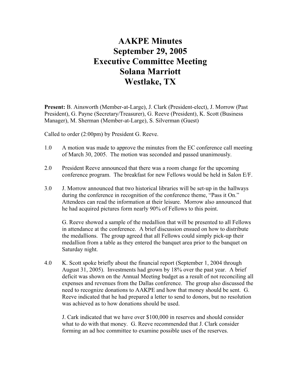 Executive Committee Meeting s5