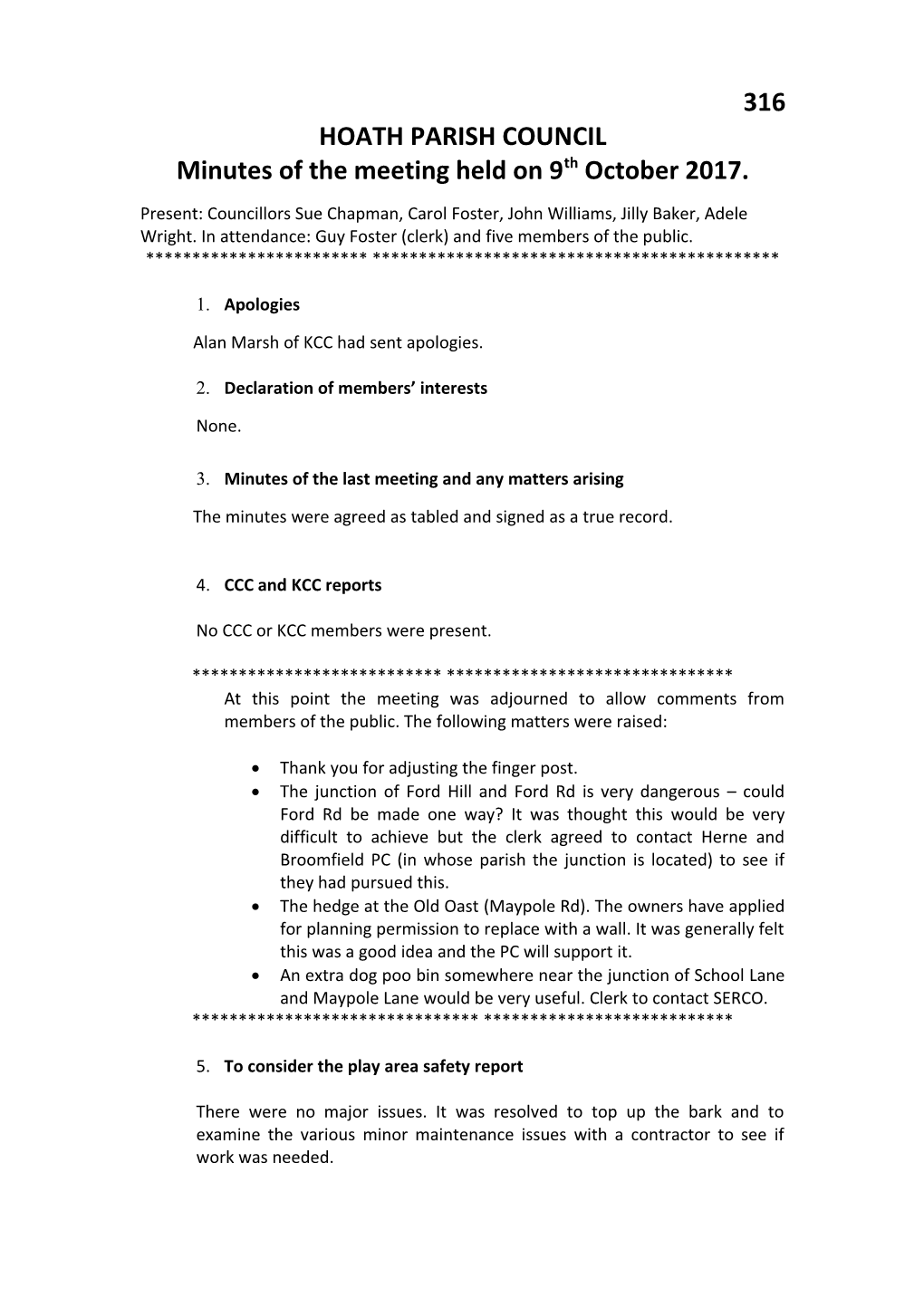 Hoath Parish Council s2