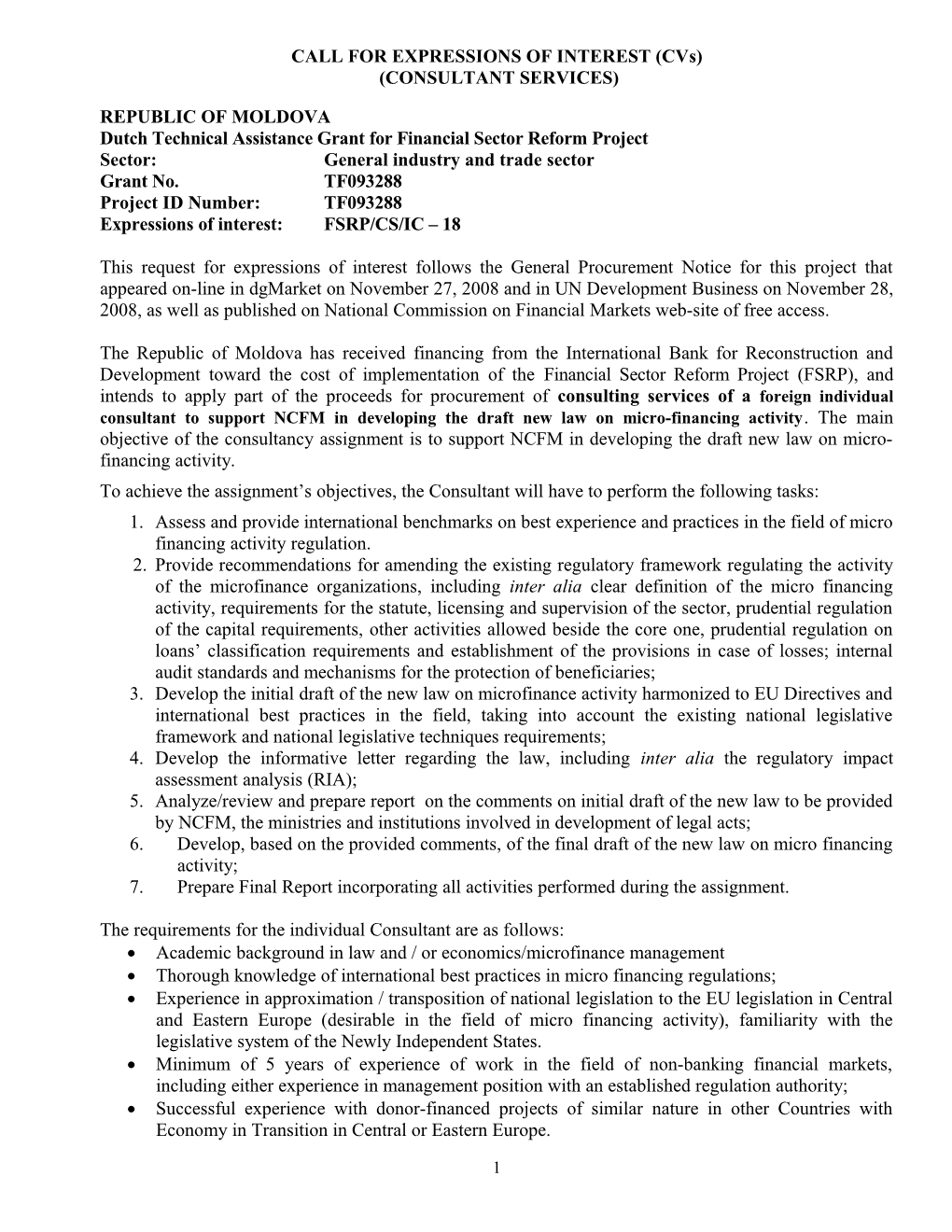 Sample Format for Individual Procurement Notice s7