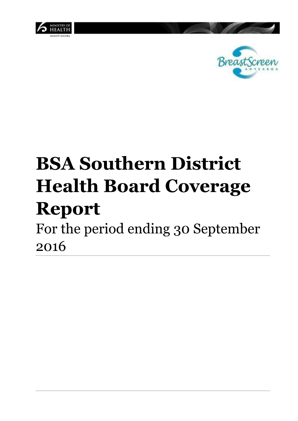 Bsasoutherndistrict Health Boardcoverage Report