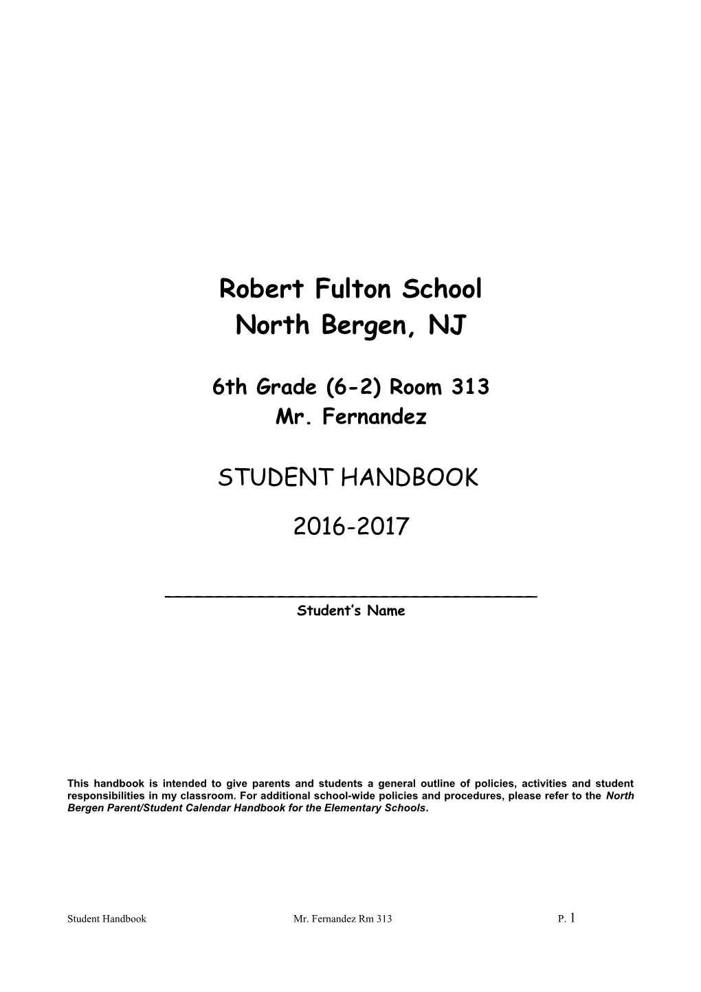 Robert Fulton School