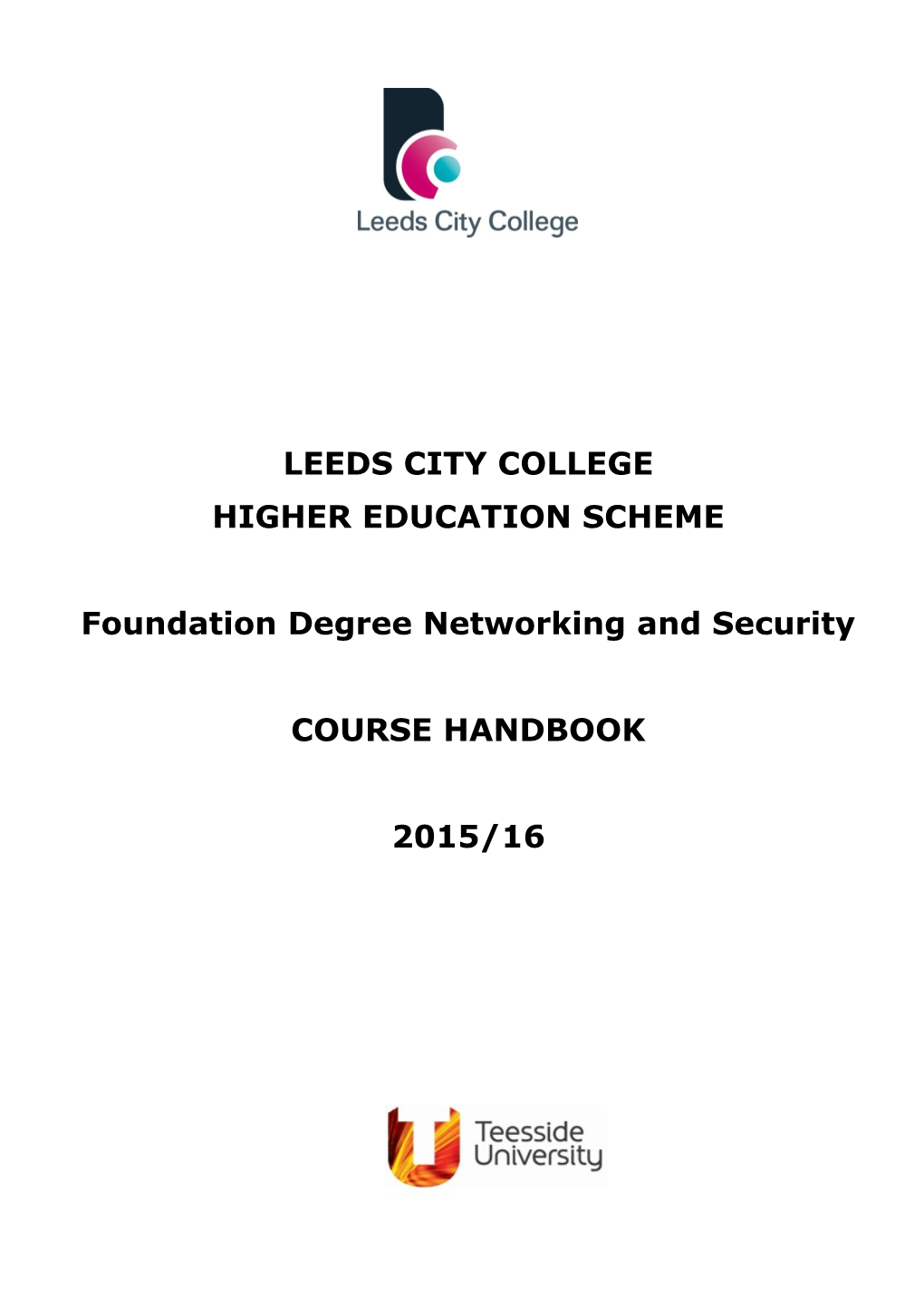 Foundation Degree Networking and Security