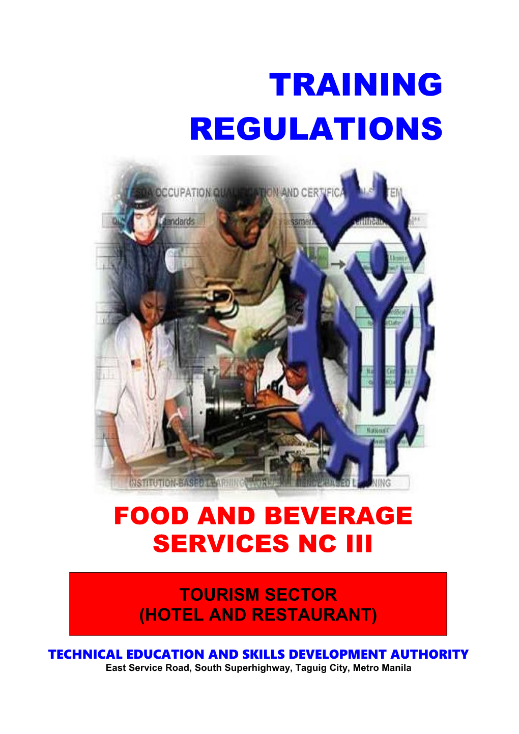 Food and Beverage Services Nc Iii