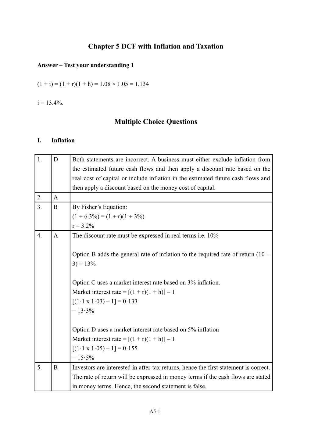 Chapter 4 DCF with Inflation and Taxation s2