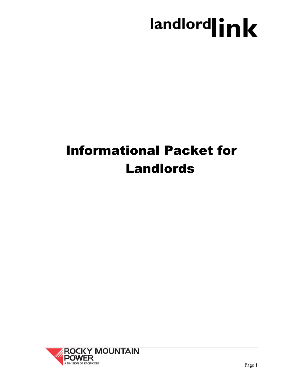 Corvallis Landlord Pilot Program