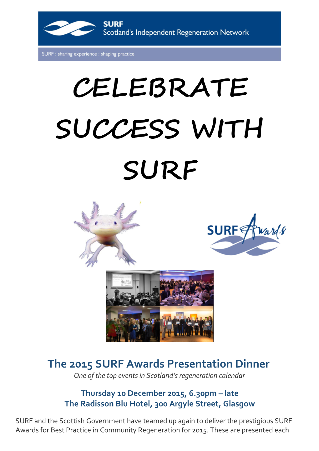 Celebrate Success with SURF
