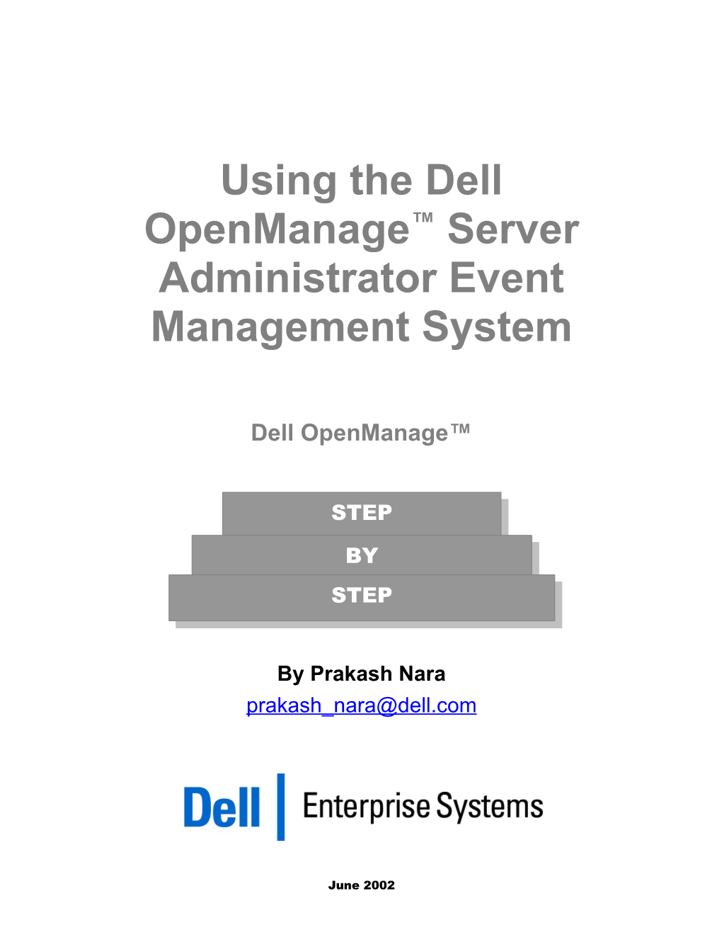 Using The Openmanage Server Administrator Event Management System