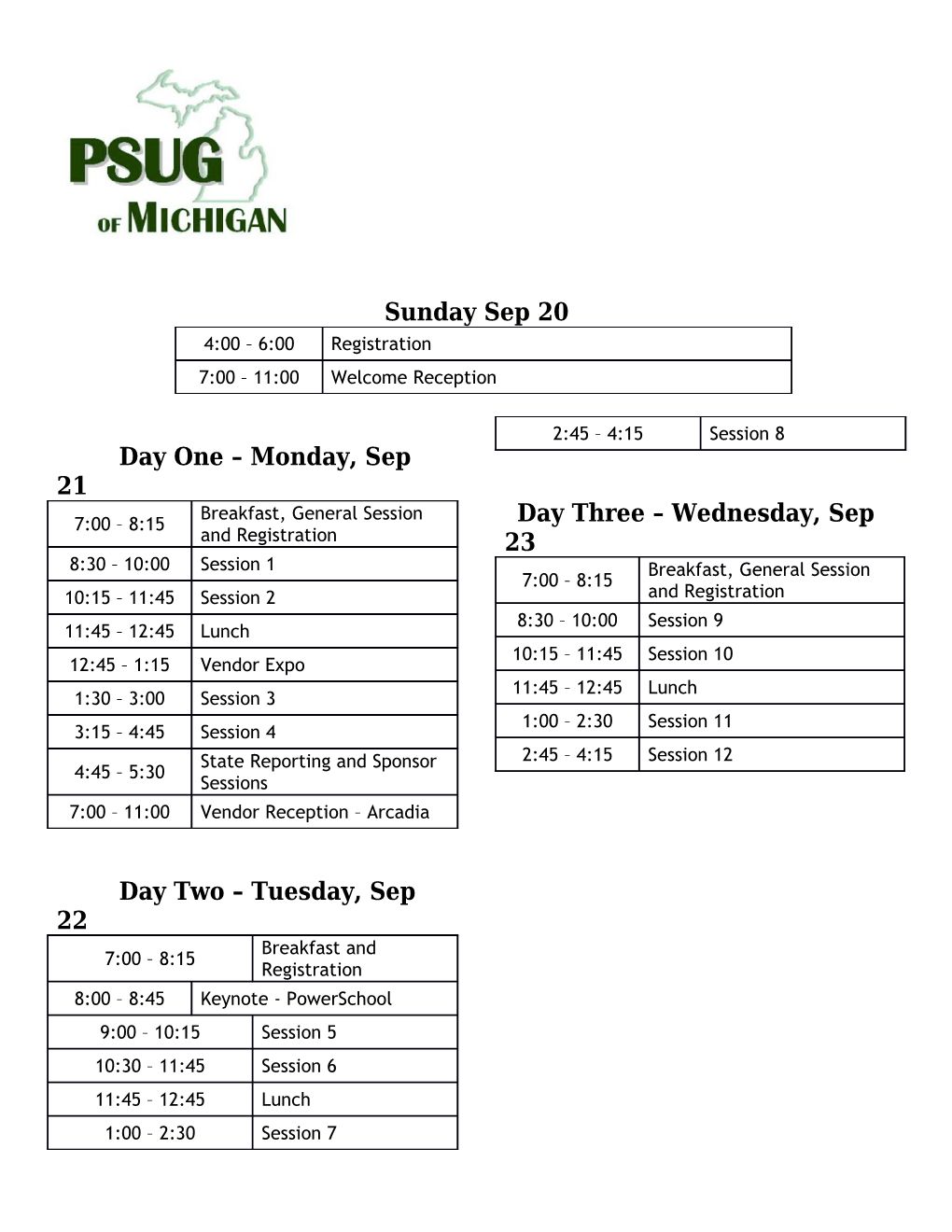 Breakfast, General Session and Registration