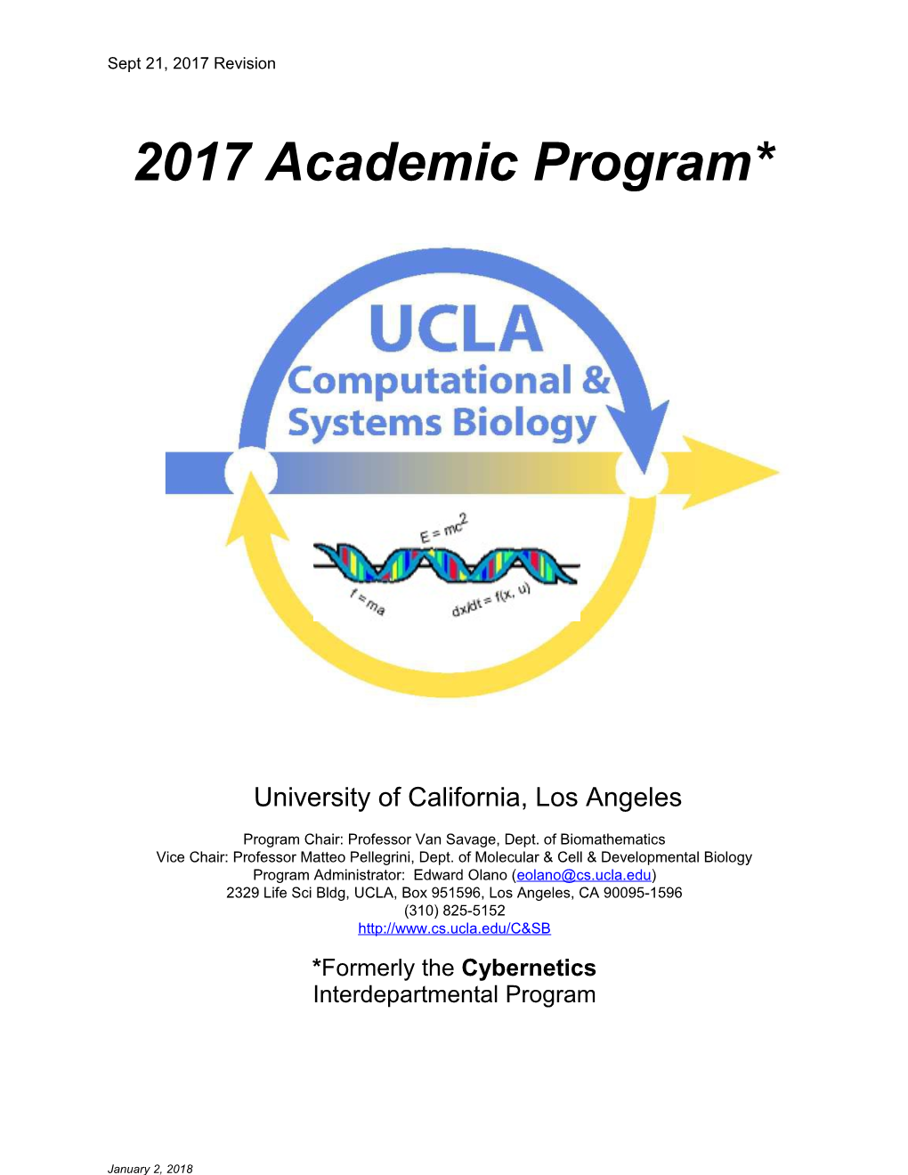 2017 Academic Program*