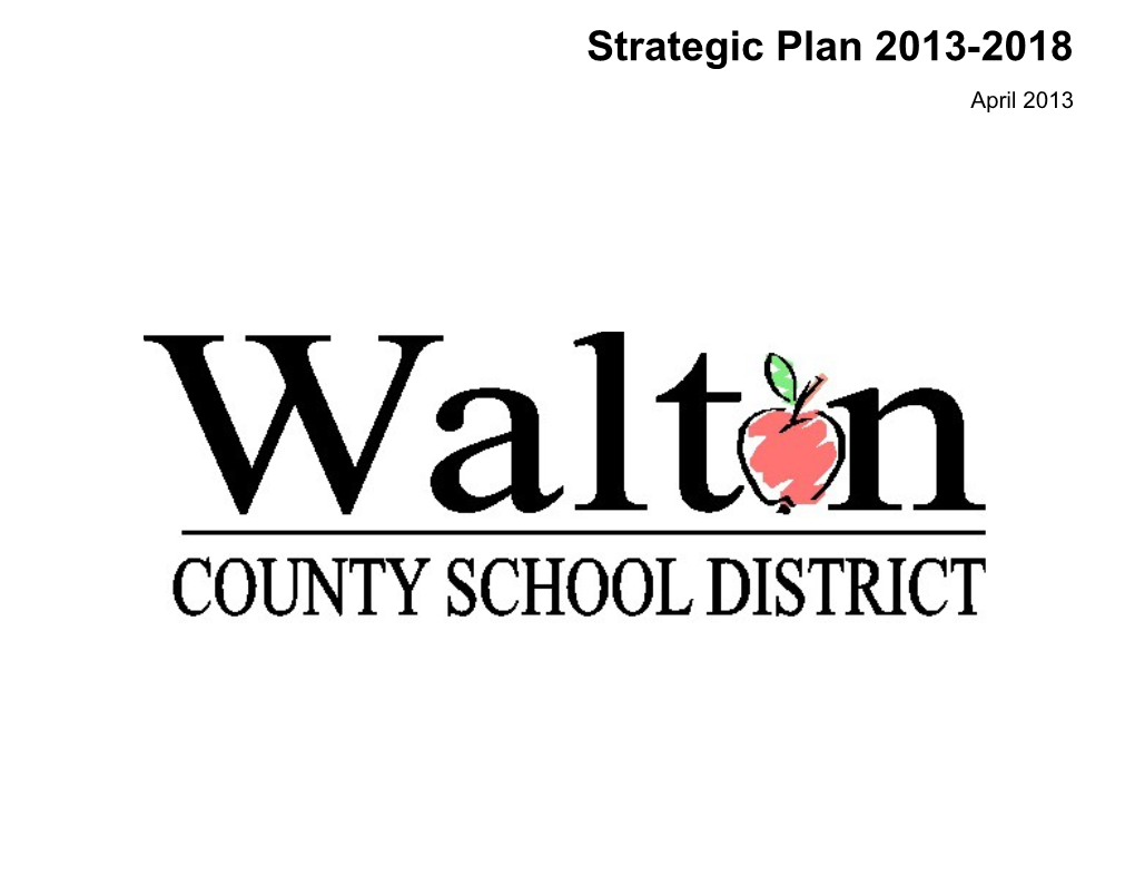 Strategic Plan 2013-2018