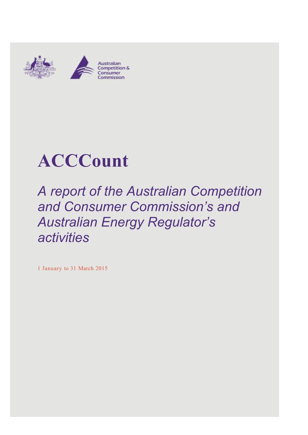 Australian Competition and Consumer Commission s1