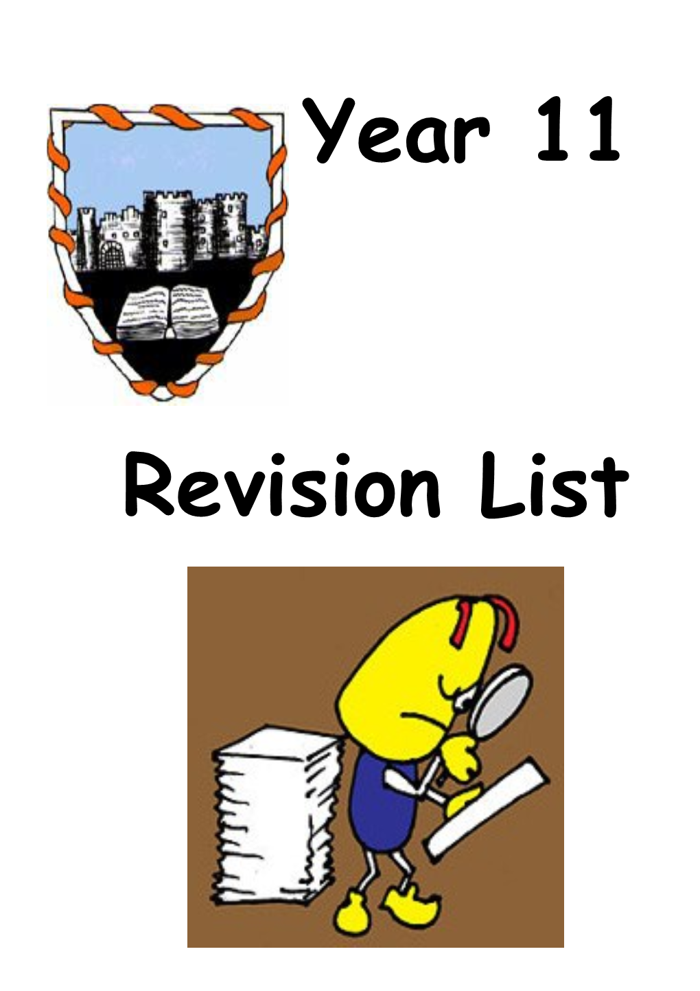 MHS Revision Guide s1