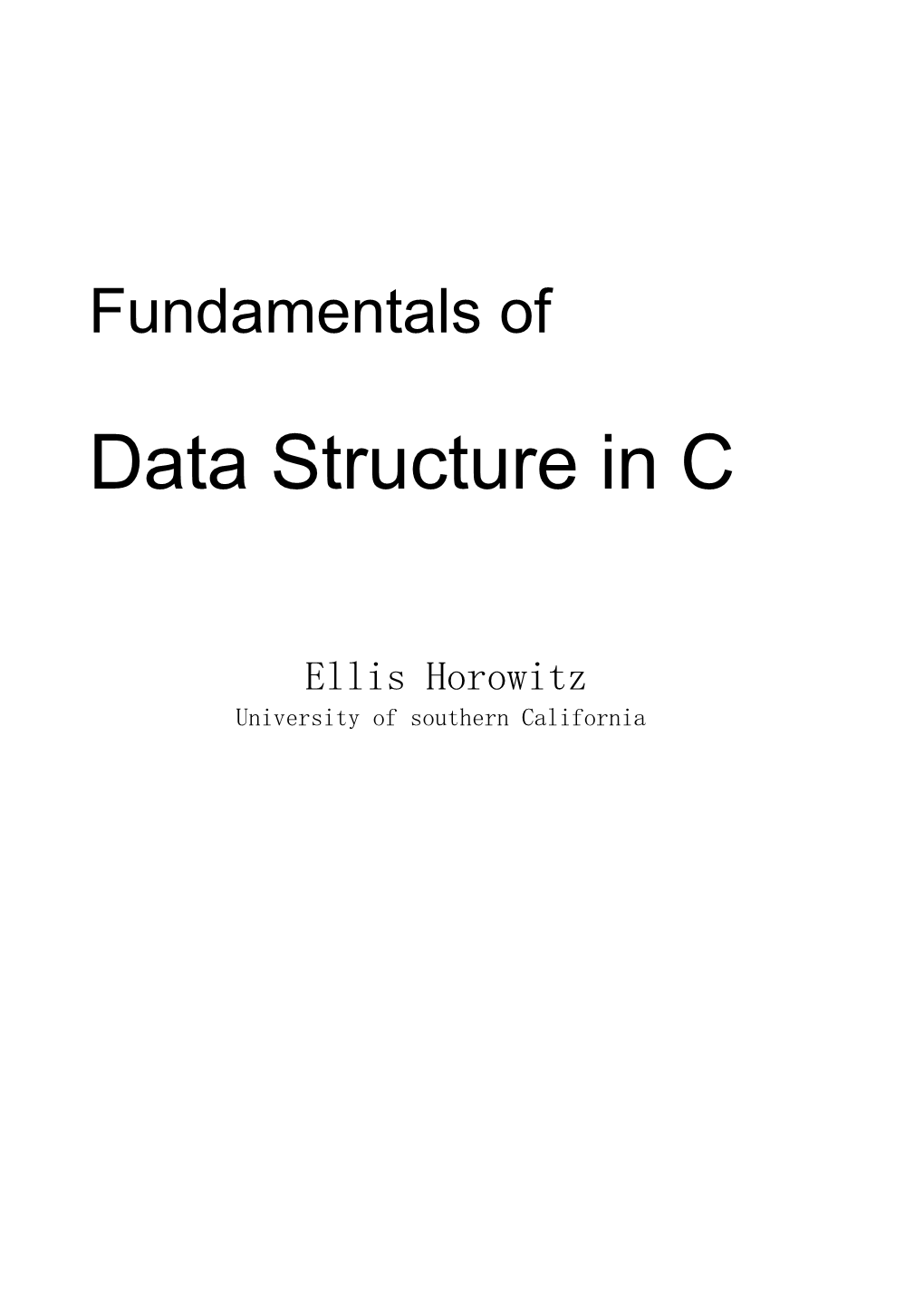 Data Structure + Algorithm = Programming