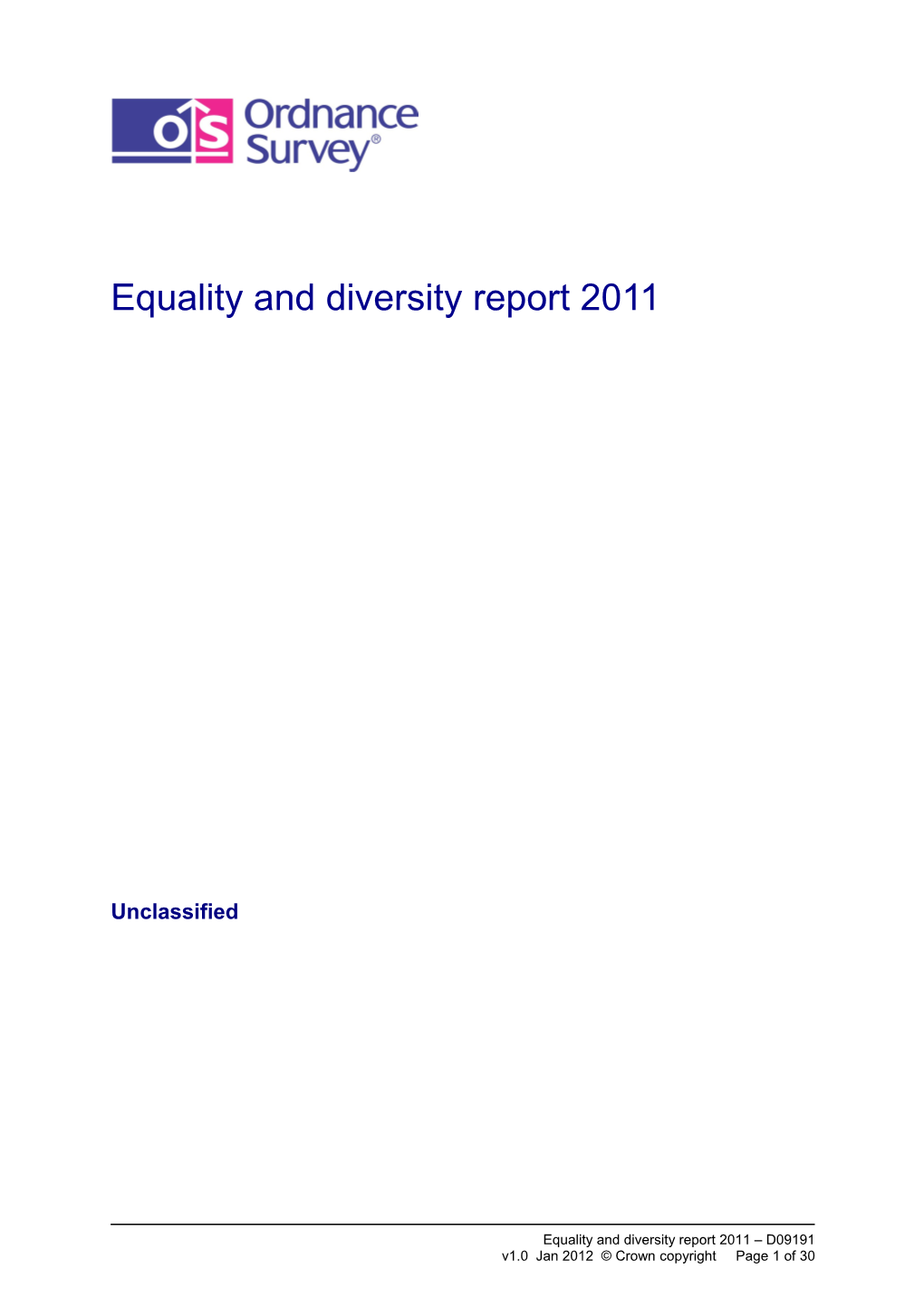 D09191-_Equality And Diversity Report 2011