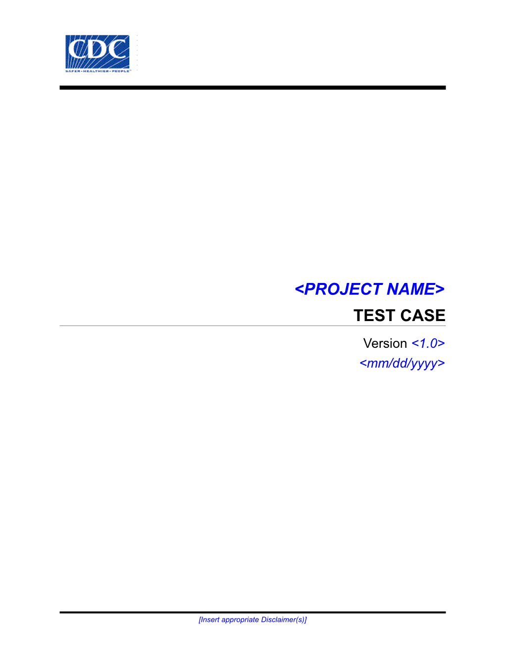 Test Case Template s1