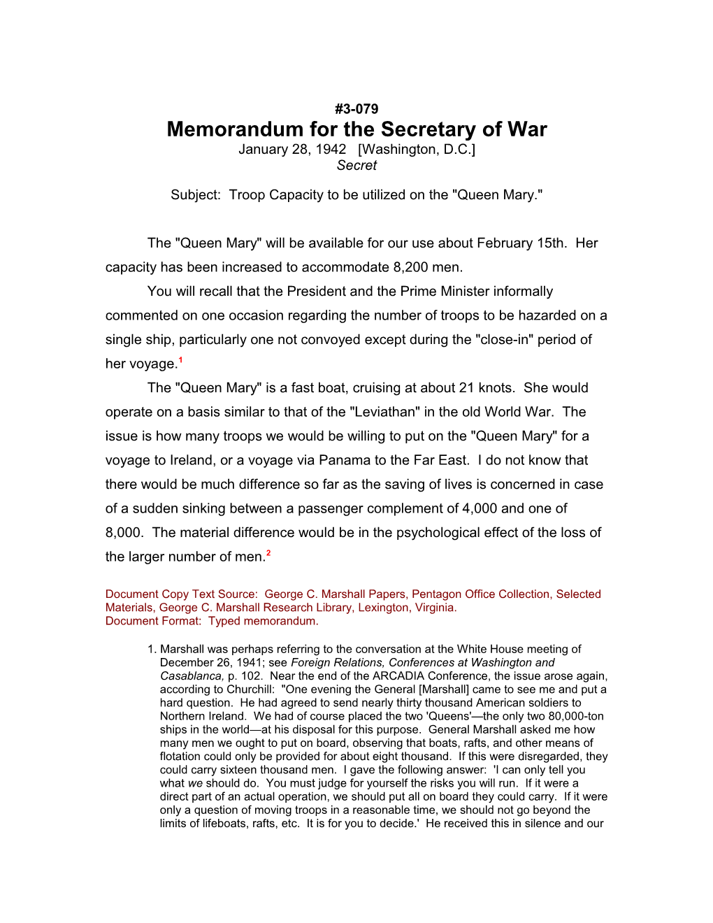 Memorandum for the Secretary of War s3