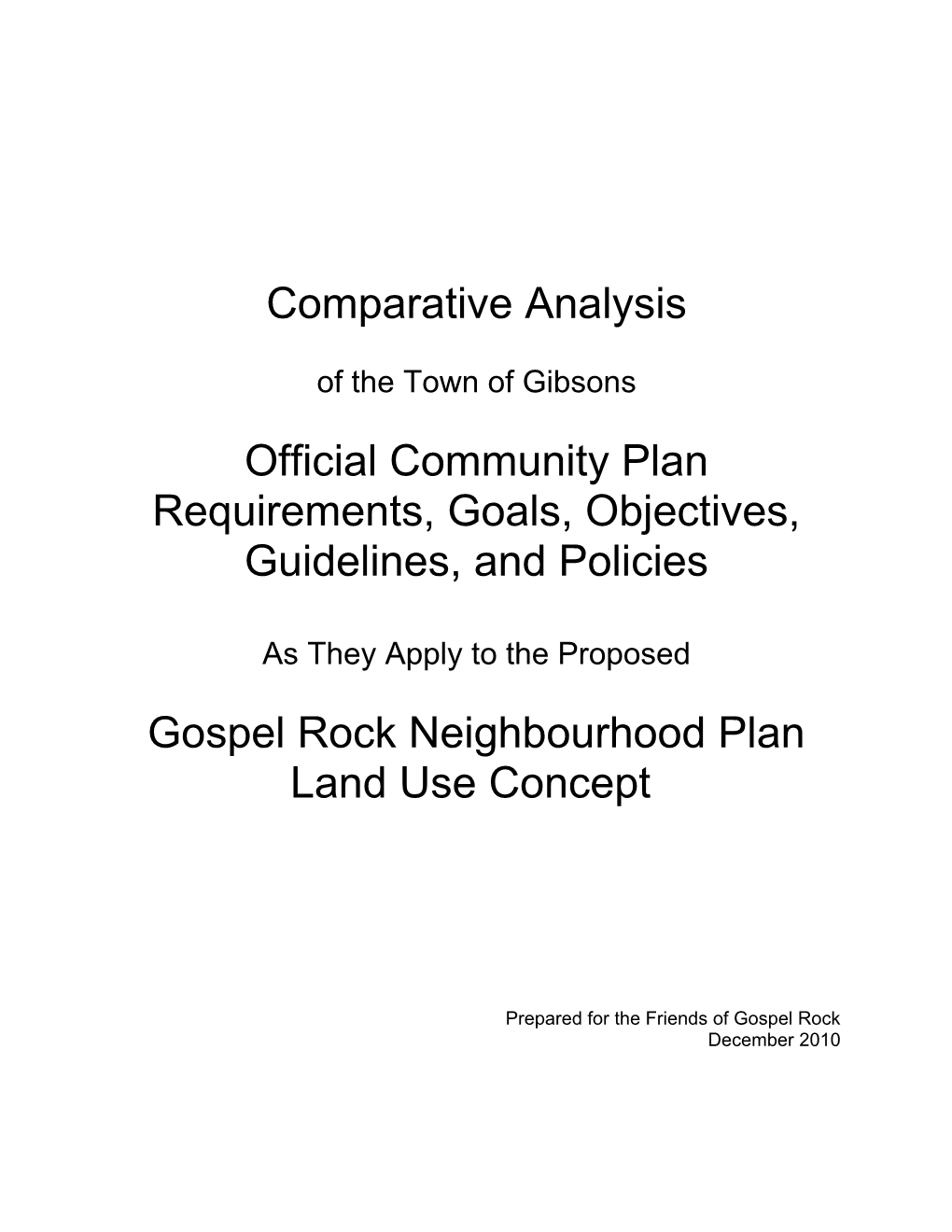 Gospel Rock: Part I OCP Vis-À-Vis NP Comparative Analysis