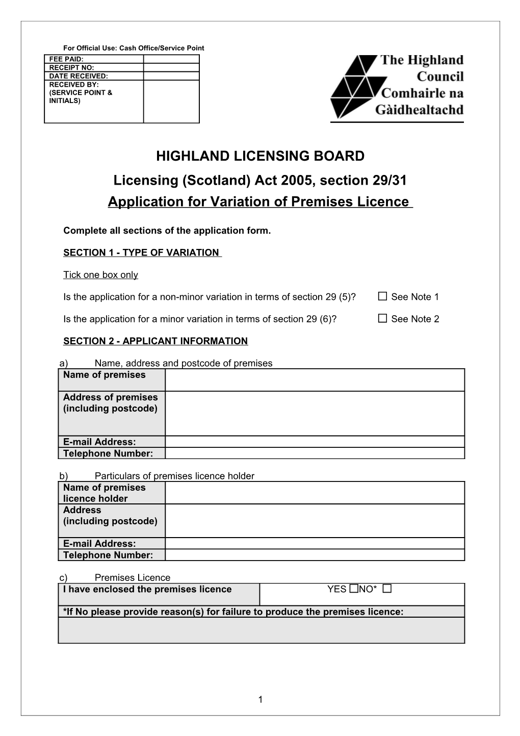 Aberdeen City Licensing Board