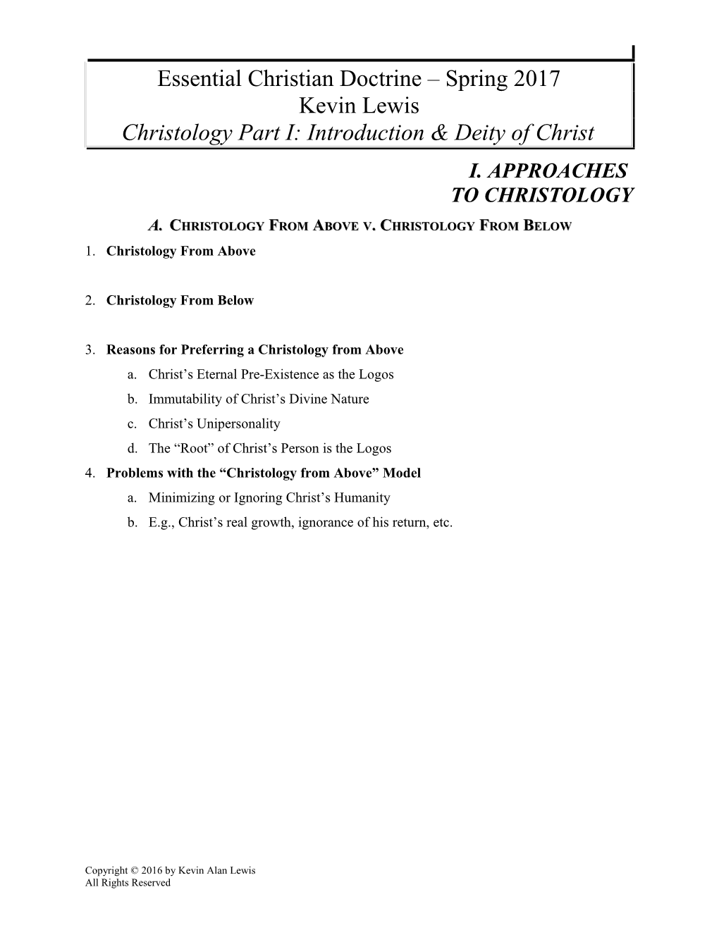 Ecdchristology Part Ipage 1