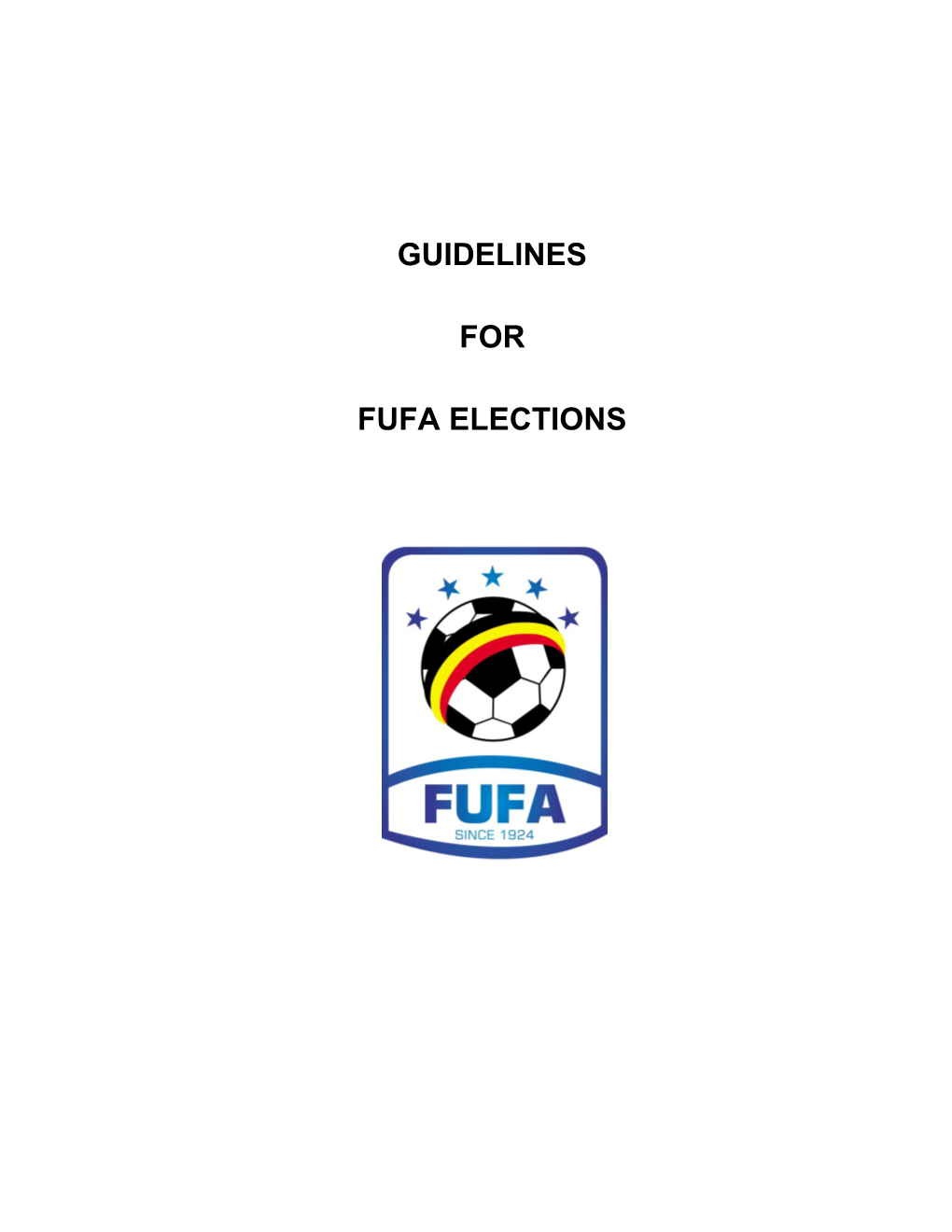 FUFA ECFUFA Electoral Committee