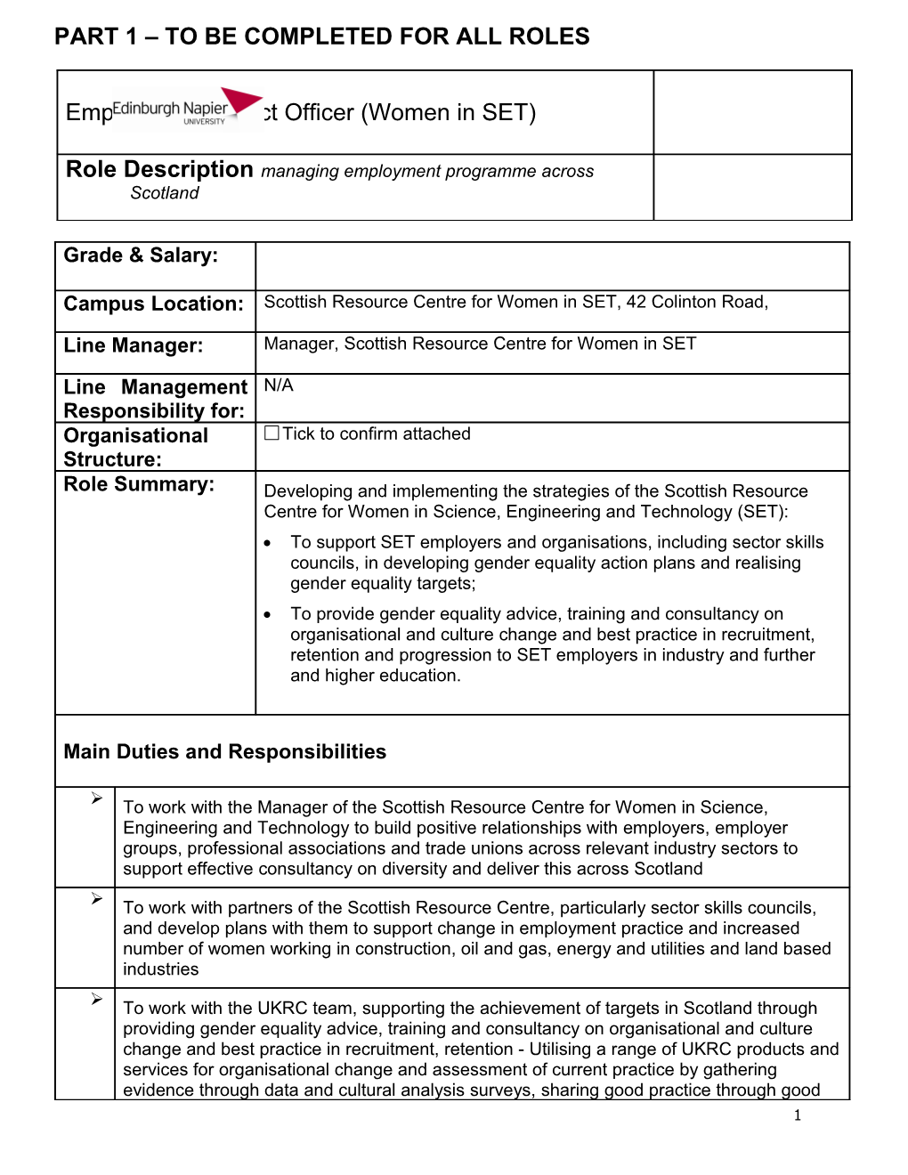 Insert Role Title Insert Faculty/School/Service