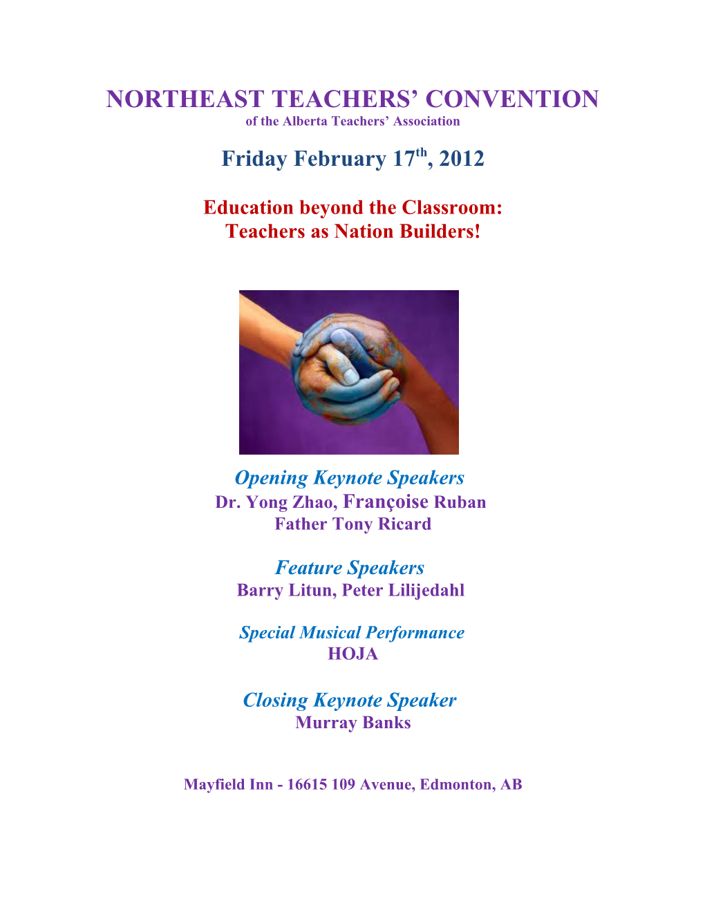 Northeast Teachers Convention of the Alberta Teachers Association