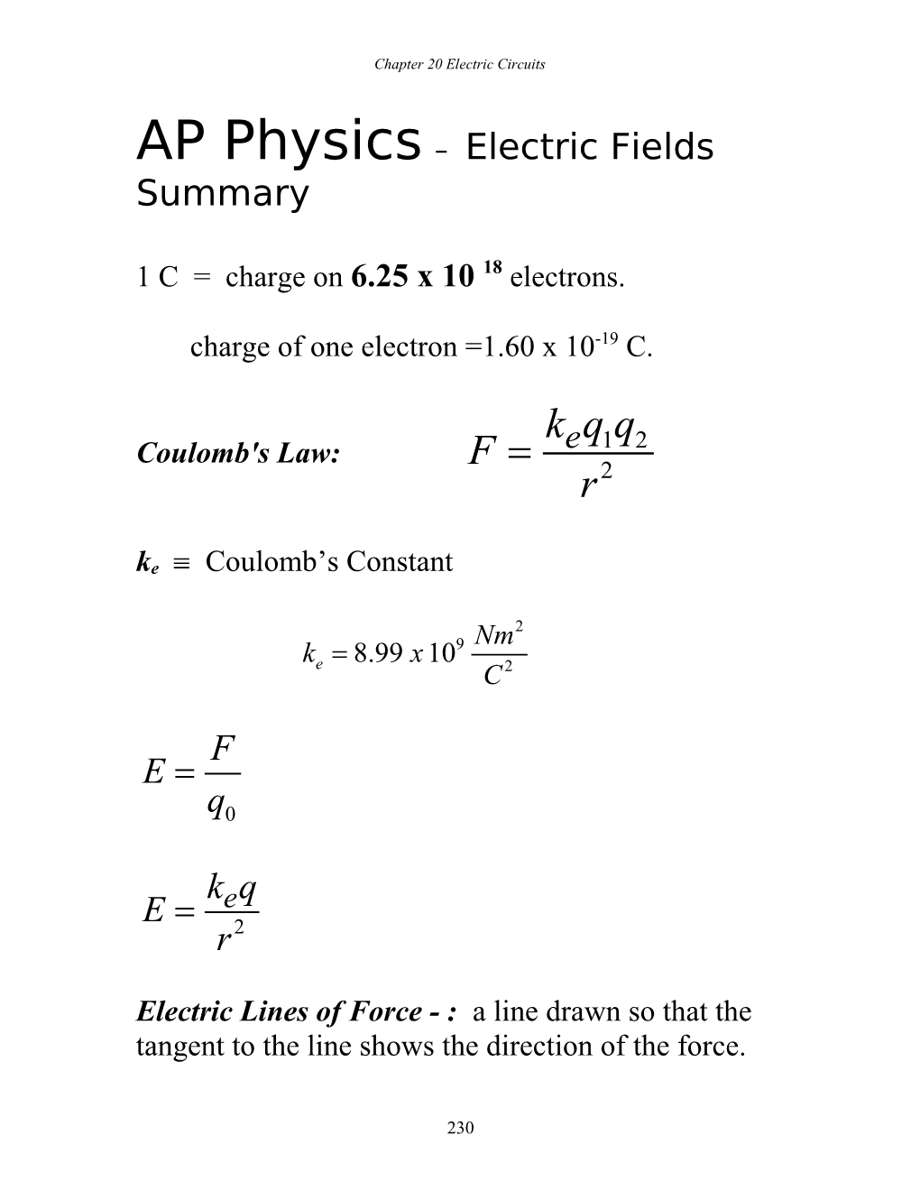 AP Physics Electric Potential Energy - 4