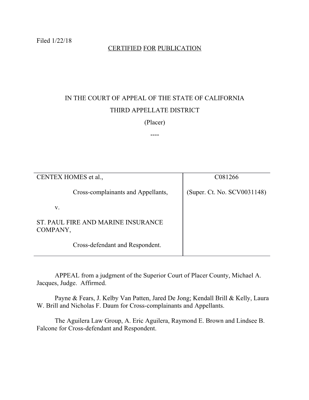 In the Court of Appeal of the State of California s9