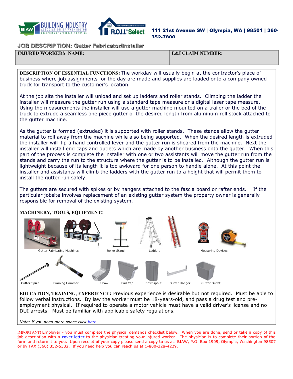 Transitional Job Analysis s2