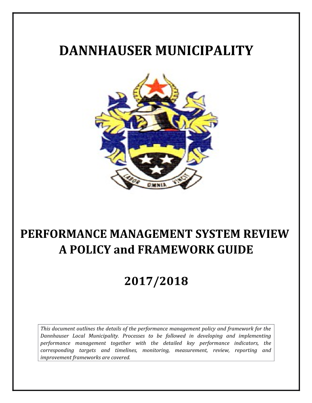 Performance Management System Review