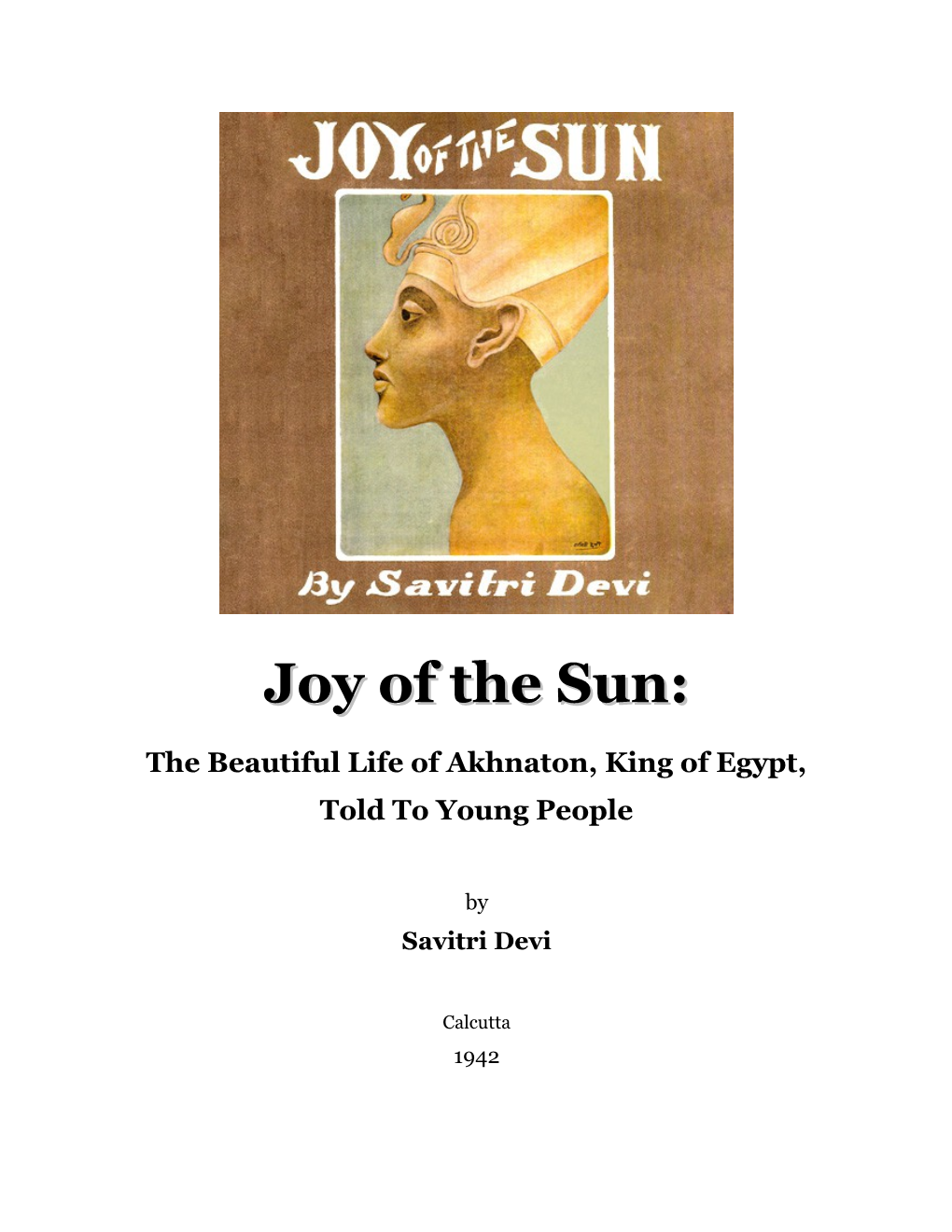 Joy of the Sun