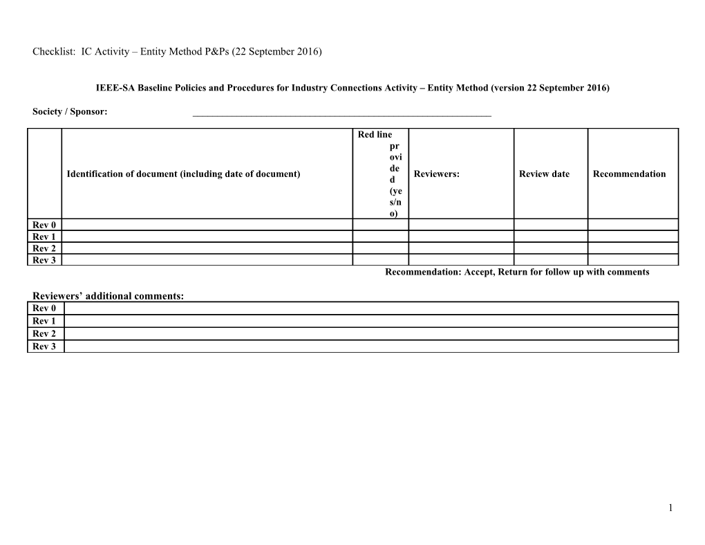 IEEE Standards Association (IEEE-SA) Model Operating Procedures for IEEE Type 2 Sccs