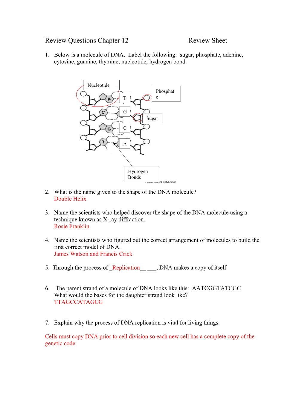 Chapter 8 Review Questions