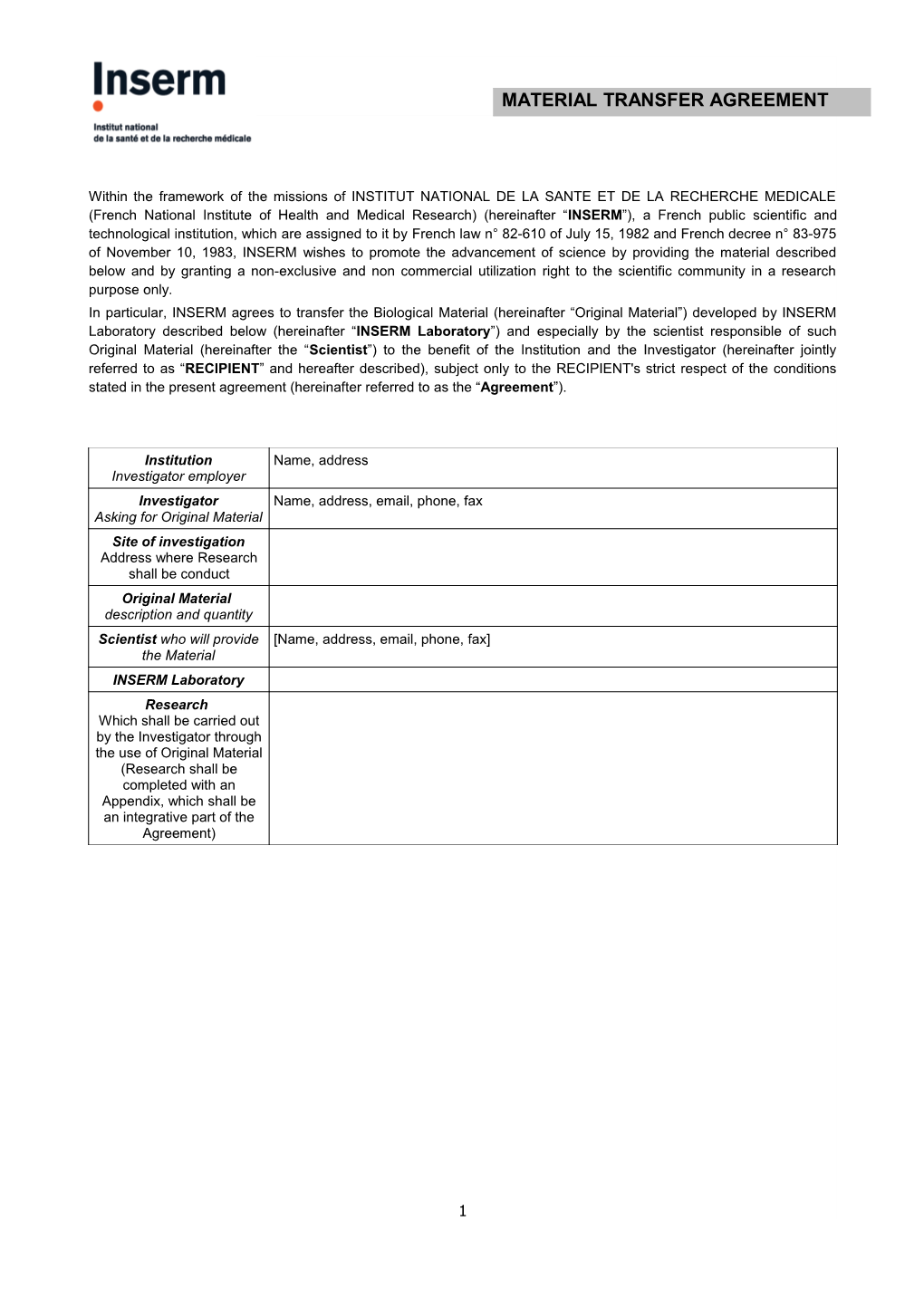 Material Transfer Agreement s4